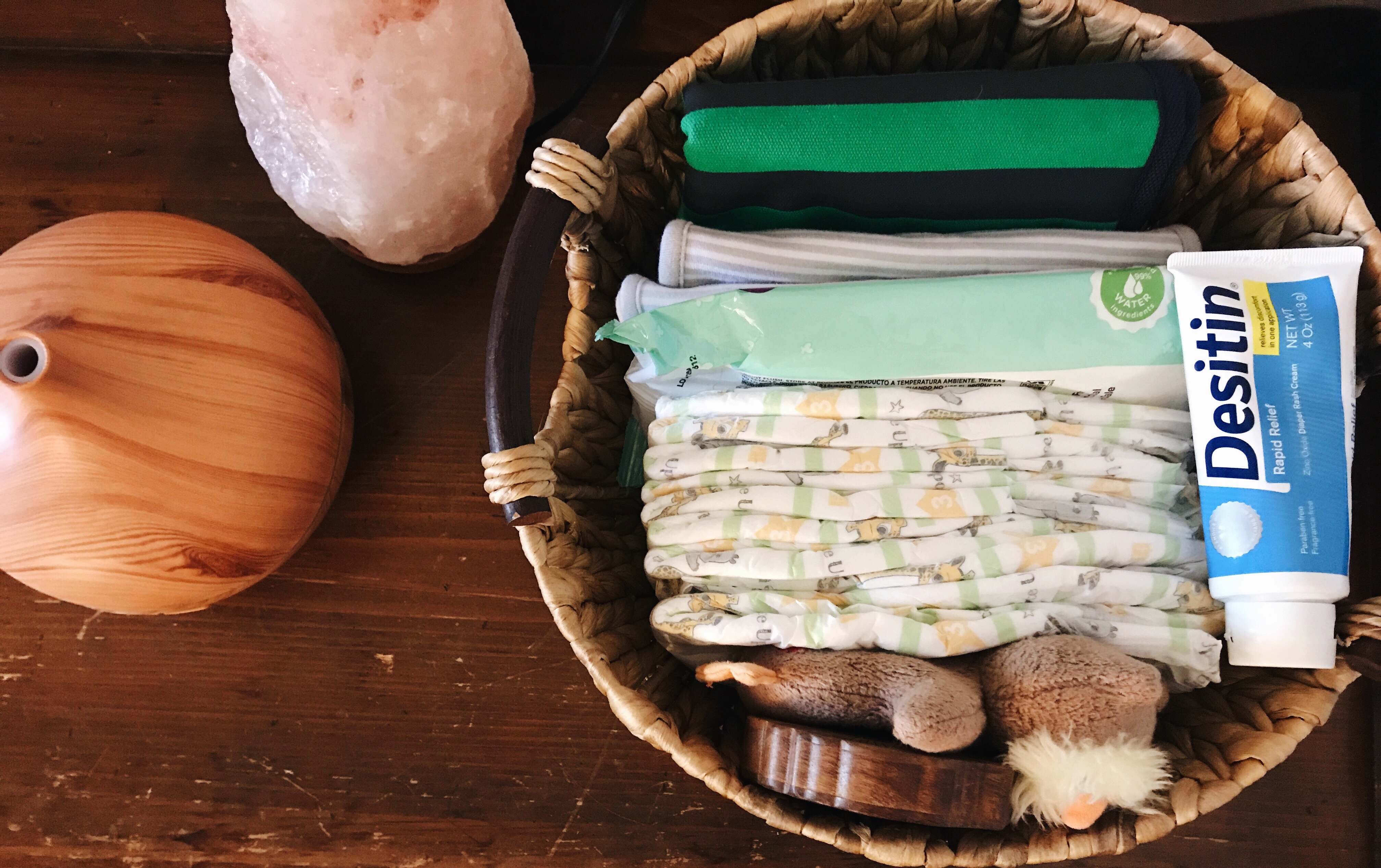 Diaper Station Basket 6 Must Have Essentials Blissfully Insane